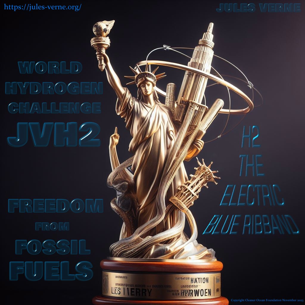 FREEDOM FROM FOSSIL FUELS - ENLIGHTENMENT - JVH2 THE ELECTRIC WORLD HYDROGEN CHALLENGE